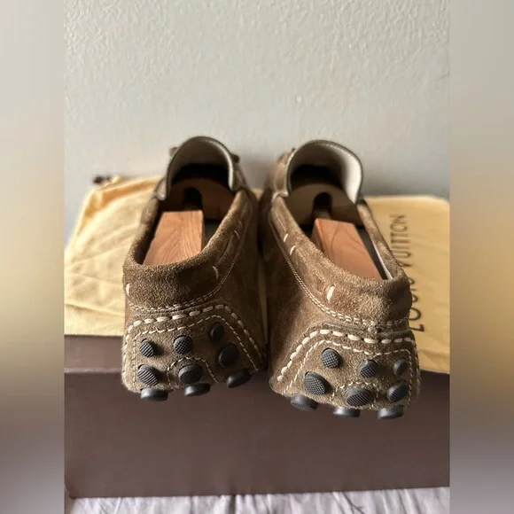 Louis Vuitton Men Shoes Tassel Suede Loafers. 9.5UK 10.5US. New Never Worn. - Picture 3 of 4
